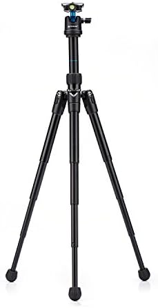 Goin Portable Flexible Aluminum Self-pod Selfie Stick Monopod with Mini Ball Head for Canon Nikon Sony DSLR Camera (PU3001-Black)