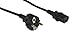 Price comparison product image InLine® Power cable, InLine®, Schuko straight to IEC, 1.8m, black