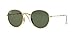 Produktbild Ray-Ban Faltbare Metall Runde Sonnenbrillen Gold Grün RB3532 001 50 50 Green