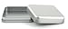 Produktbild Quadratische Design Metalldosen 120x120x35mm als USB-Stick oder Pralinen Verpackung 5 Stück Packung