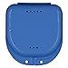 Produktbild TAOtTAO Prothese Bad Box Fall Dental falsche Zähne Appliance Container Aufbewahrungsboxen Dentu (Himmelblau)