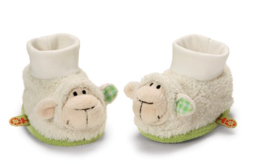 Preisvergleich Produktbild My first NICI Baby Schuhe Lamm mit Rassel, Plüsch