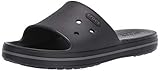 Befestigung: Ausrutschen Crocs Unisex-Erwachsene Crocband Iii Slide Sandalen, Schwarz (Black/Graphite 02s), 43/44 EU