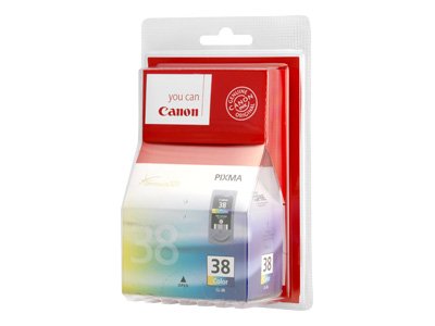 Canon CL 38 Cartouche d encre d origine 1 x couleur  cyan  magenta  jaune 