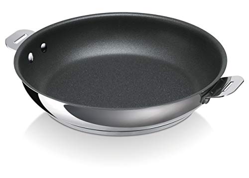 Beka 12328284 Evolution Corps de Poêle à Frire en acier inoxydable intérieur revêtu 28 cm