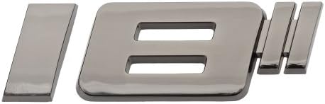 Luxbling Car Chome Rims Inches 3D Emblem - black 16-20