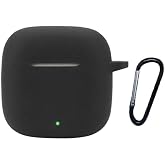 GPACK Huawei FreeBuds SE 2 uyumlu Kulaklık Kılıfı Model Uyumlu Mat Silikon Soft Kancalı SF7 Siyah