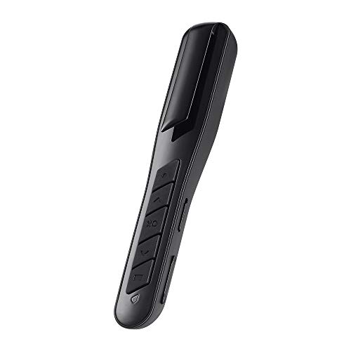 Preisvergleich Produktbild Wireless Präsenter Wireless Presenter Pointer, Lavuky DU08 2.4G Präsentation Klicker Präsentationfrernbedienung Zeiger PowerPoint PPT Fernbedienung-Schwarz