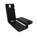 Produktbild Handy Abdeckung ECO LEDER Schwarz für Apple iPad 2 II/LCD und Stand Abdeckung Front Rückseite