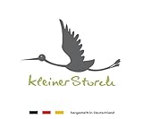 kleinerStorch Baby Schnullerkette mit Wunschnamen – Mädchen Motiv Herz pink - 5