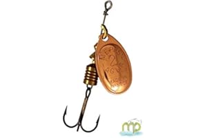 Mepps Aglia Copper Spinner.