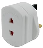 UK 2 to 3 Pin Fuse Adaptor Plug