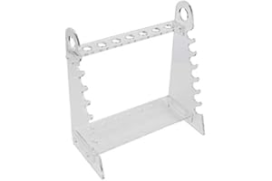 HZTYYIER Pipettenständer, Trapez Pipettenhalter aus Acrylglas, 1,5 cm Lochdurchmesser für Labor