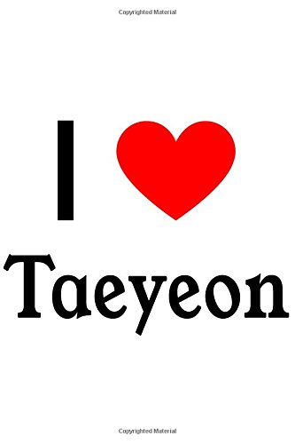 Preisvergleich Produktbild I Love Taeyeon: Taeyeon Designer Notebook