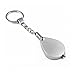 Produktbild HT Leuchte 10 Mal Metall Schlüsselanhänger Lupe 3 cm breit * 12,3 cm hoch