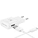 Produktbild Original Samsung Ladegerät EU Netzteil Weiß EP-TA50EWE + Original Samsung Ladekabel Micro USB Datenkabel 1m Weiß DCU4AWE + GRATIS wortek Displayputztuch aus 100% Microfaser Microfasertuch [3 in 1 Set]