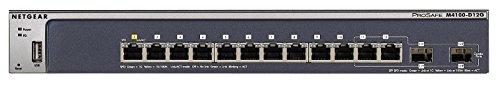 NETGEAR GSM5212-100NES ProSAFE (12-Port Gigabit Managed Switch Volume 10/100/1000 Mbps) - 4