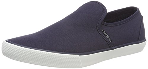 Jack & Jones Jfwseb, Baskets Enfiler Homme, Bleu Navy Blazer, 42 EU