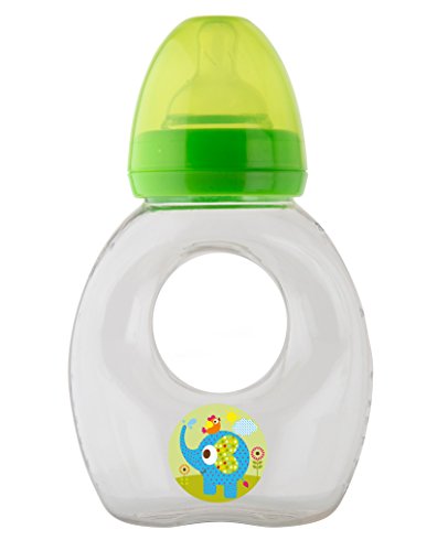Rotho Babydesign Zoo Elephant Wide Neck Gripper Bottle