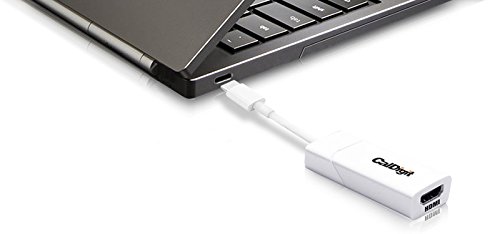 CalDigit USB 3.1 Typ-C-zu-HDMI-4K-Adapter (Thunderbolt™ 3-kompatibel) für Apple 2016 MacBook Pro, MacBook Pro 2017, iMac Pro 2017, iMac 2017, MacBook 2017, Google Chromebook Pixel, Nokia Lumia 950/XL, Dell XPS, Razer Blade Stealth - 5