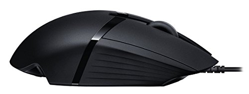 Logitech G402 - Rat  n para gaming con 8 botones programables Hyperion Fury  color negro
