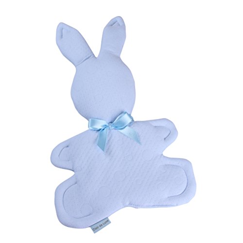 Clair de Lune Mine to Keep Flat Cotton Candy Bunny Comforter(Blue)