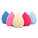 SODIAL(R) 5Pcs Pro Beauty Makeup Sponge Blender Flawless Smooth Shaped Water Droplets Puff (Random Color)