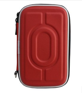 iProtect Tasche für externe Festplatte 2,5 Zoll Hülle in rot