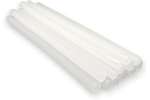 CHIANESE Colla a caldo Stick 12 mm 1 Kg Bastoncini Multiuso termofusibile termocollante ottimo per incollare sughero, legno, plastica, scatoline e presepi