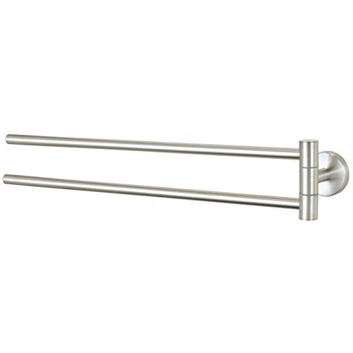 Edelstahl Doppel Handtuchhalter Wand Handtuchstange Handtuch Halter 2-armig