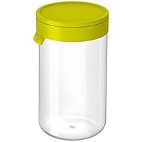 Alfi Cristal con tapa, vidrio, verde, 14.0  x  14.0  x  24.0 cm