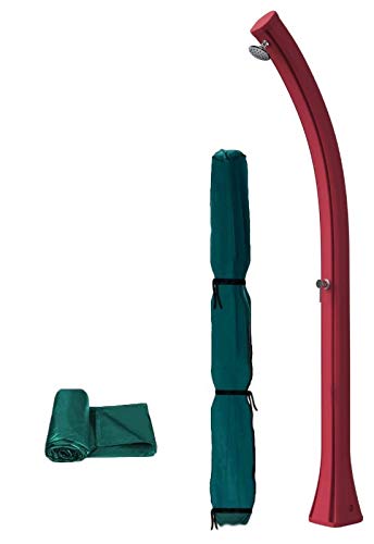 Preisvergleich Produktbild Sined Solardusche mit Etui (Rot)