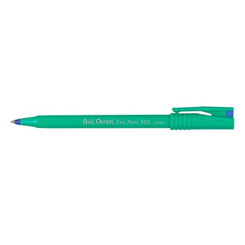 Pentel Tintenroller R50-C "Ball Pentel" 0,4mm, 12 Stück, blau