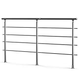 Kit complet garde-corps'Prêt-à-monter' Sogem Rondo 100% Aluminium - Kit Secundo 100 cm