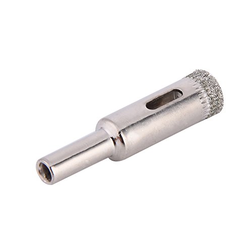 10 Stk. Glasbohrer Diamantbohrer Fliesenbohrer Hohlbohrer, Lochsägen-Set für Glas, Keramik, Fliesen Stein u.a. 8mm-50mm - 4