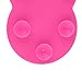 Lalang Silicone Makeup Brush Cleaning Mat Brush Scrubber Board Cosmetic Clean Tool (pink)