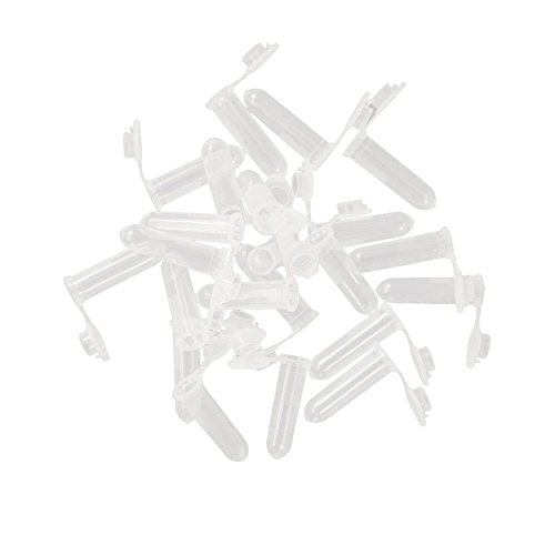 100 x 2 ml en plastique EP Tube Fond rond flacons tubes Fournitures de laboratoire échantillon Container