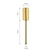 WILSON Electric Carbide Nail Drill Bit for Manicure and Pedicure, Large Barrel Bit, Medium