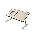 Produktbild Laptop Bett Tischablage, Faltbare Höhenverstellbare Tragbare Schossplatten Bett Tablett Tisch Für Couch Und Sofa Laptopständer Für Schoß Und Schreiben (Farbe : Schwarz)
