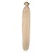Beauty7 100S 100 STRANDS/50S 50 STRANDS Pre Bonded Nail U Tip 100 % Remy Human Straight Hair Extensions Bleach Blonde (#613) 18'' 20'' 22'' 24'' (18'' 50g 1g/strand)