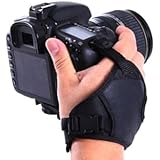 DALOCA cinghia da polso Cinturino in pelle polso per fotocamera universale
