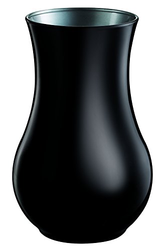 Luminarc, Serie Flashy Colors 8011472 Vase, schwarz, 20 x 20 x 10,1 cm