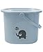 Bébé-Jou Nappy Pail Bibi and Bobo (Pearl Blue)