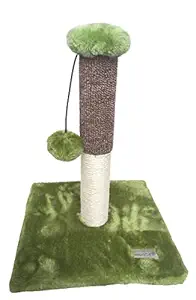 PSK PET MART Cat Toy Scratching Post Professional Sisal Cat/Kitten Toy, Cat Activity Tree (Colour May Vary)