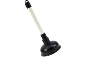 SADIS Sink Drain Plunger Unblocker – Heavy Duty Drain Cleaner Plunger use for Kitchen, Bathroom, Shower & Sink - Toilet Plunger Perfect Tool with 100mm (4 inch) Suction Cup and 225mm (9 inch) Handle.