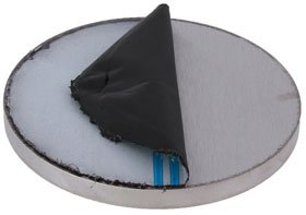 3x Edelstahlronde geschliffen 40/4 mm ohne Bohrung – V2A (3xS033806) - 2