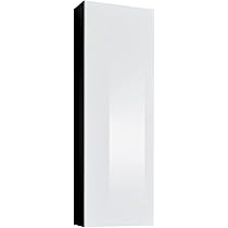 Vetrina Pensile Luke V3 MB Muebles Con LED - Bianco Lucido 40x126x29cm - Foto 5