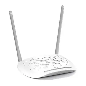 TP-LINK TD-W8961N Wireless N300 ADSL2+ Wi-Fi Modem Router, 2x 5dBi Omni directional Fixed antennas, Input ISPs supported- BSNL, MTNL, Tata Indicom (RJ-11 Port)