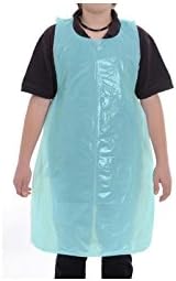 Genuine 1 X Unicare Standard Blue Roll Packed PE Aprons 1 Size Pack Of 200 Disposable - Part Number 9004