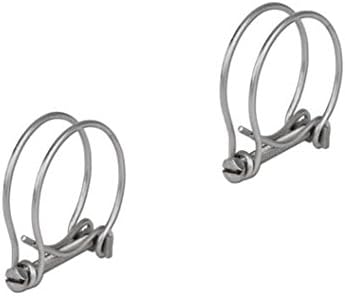 DOUBLE WIRE POND HOSE CLIPS FOR 19MM (3/4")PIPE- UNBEATABLE PRICE!!!